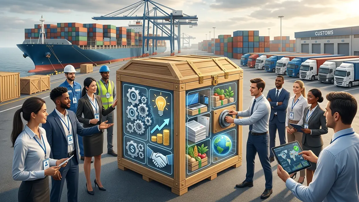 Import towarów.