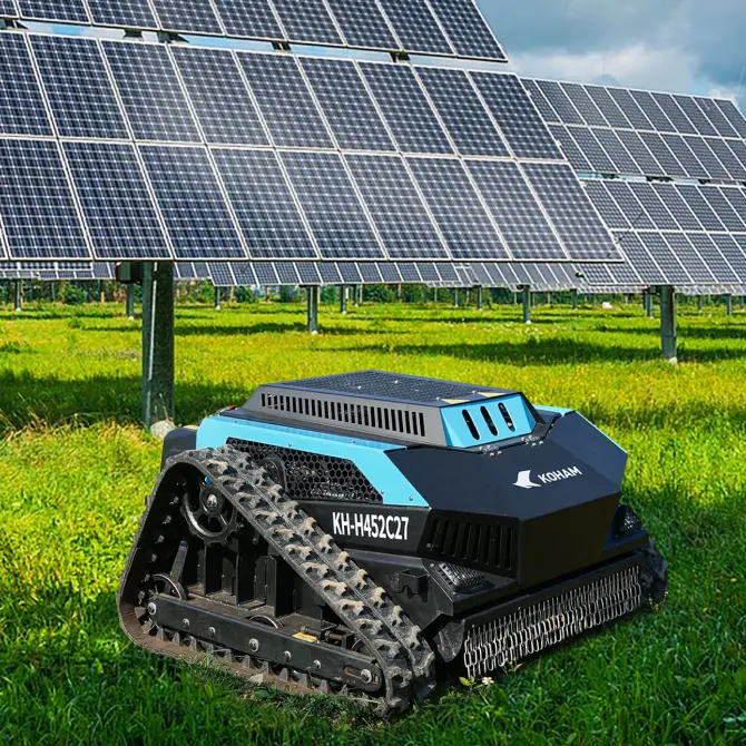 KOHAM KH-LM2427B — професійна гібридна газонокосарка для складних умов експлуатації